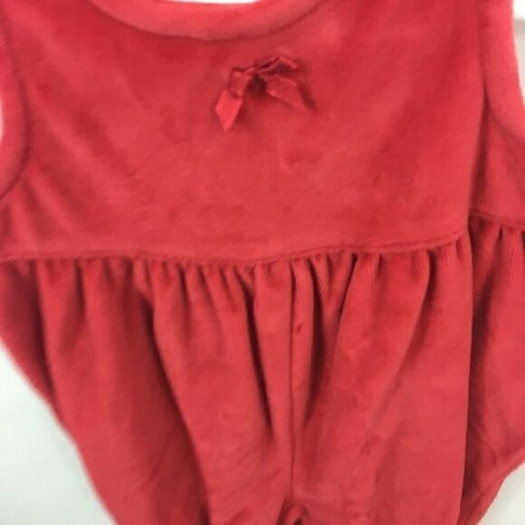 Baby Gap Overalls 0-3 mo Short Sleeved Red Velvet NWOT - Picture 4 of 4